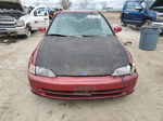 1995 Honda Civic Ex Red vin: JHMEH9694SS003787