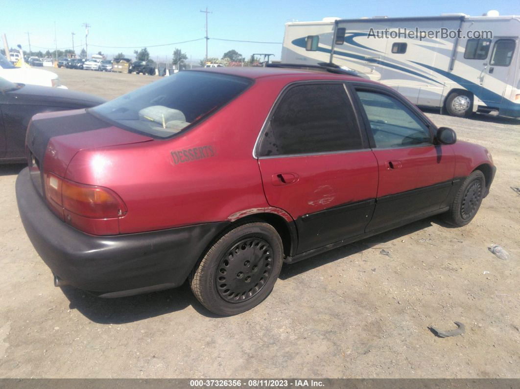 1995 Honda Civic Ex Red vin: JHMEH9694SS014319