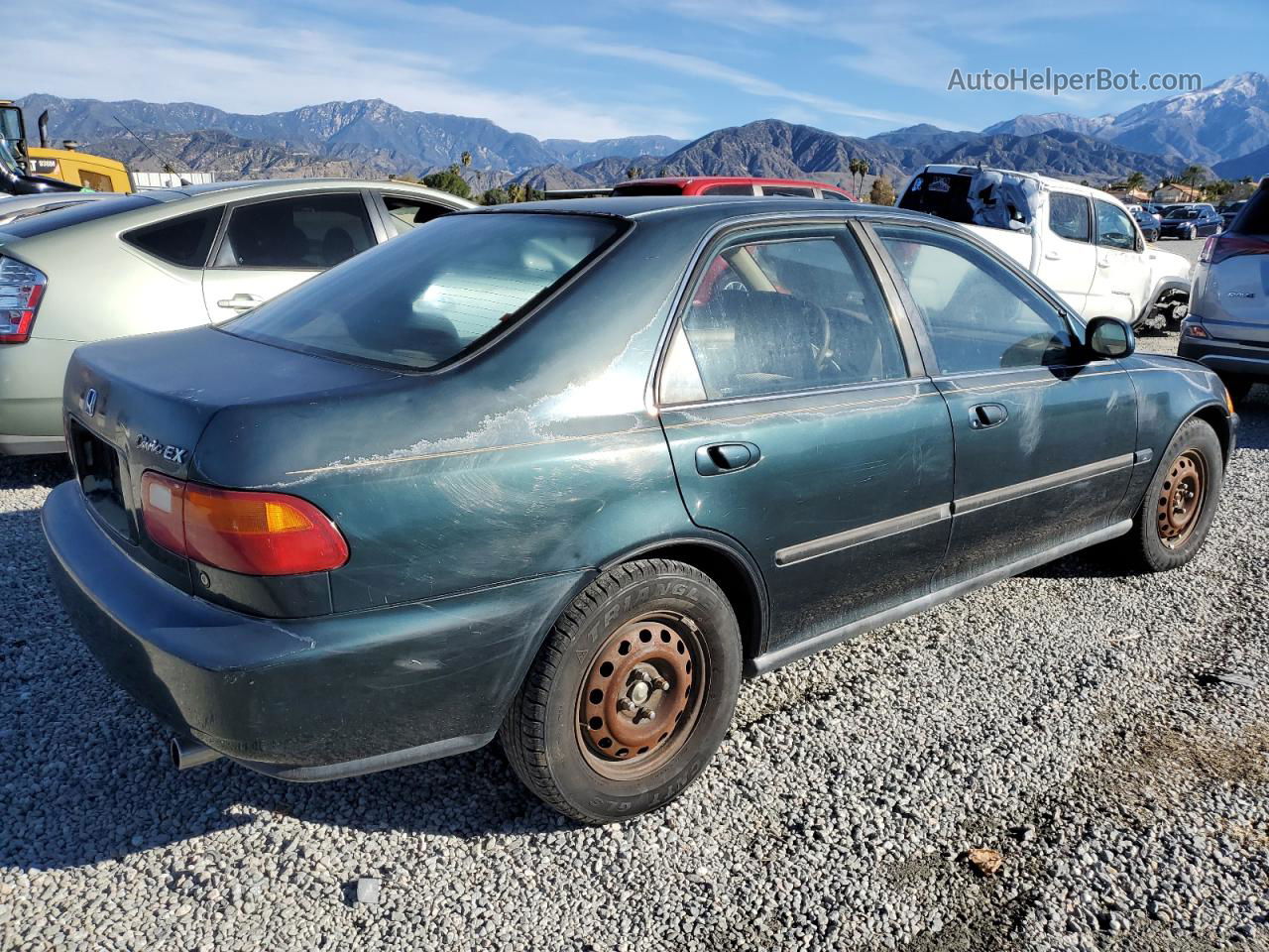 1995 Honda Civic Ex Green vin: JHMEH9694SS019665