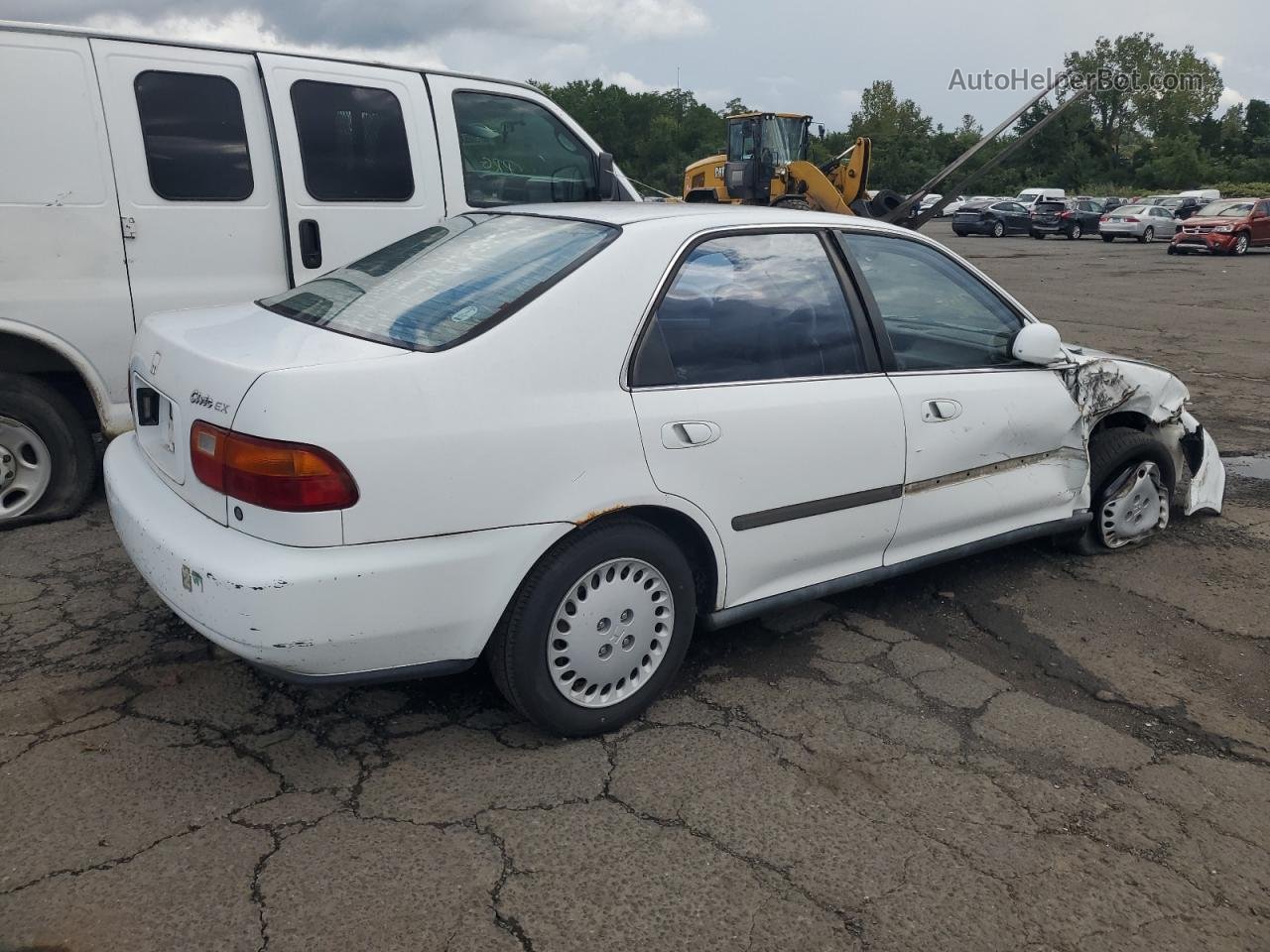 1995 Honda Civic Ex Белый vin: JHMEH9695SS013664