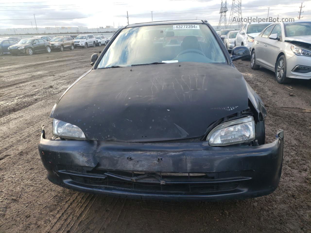 1994 Honda Civic Ex Black vin: JHMEH9696RS000643