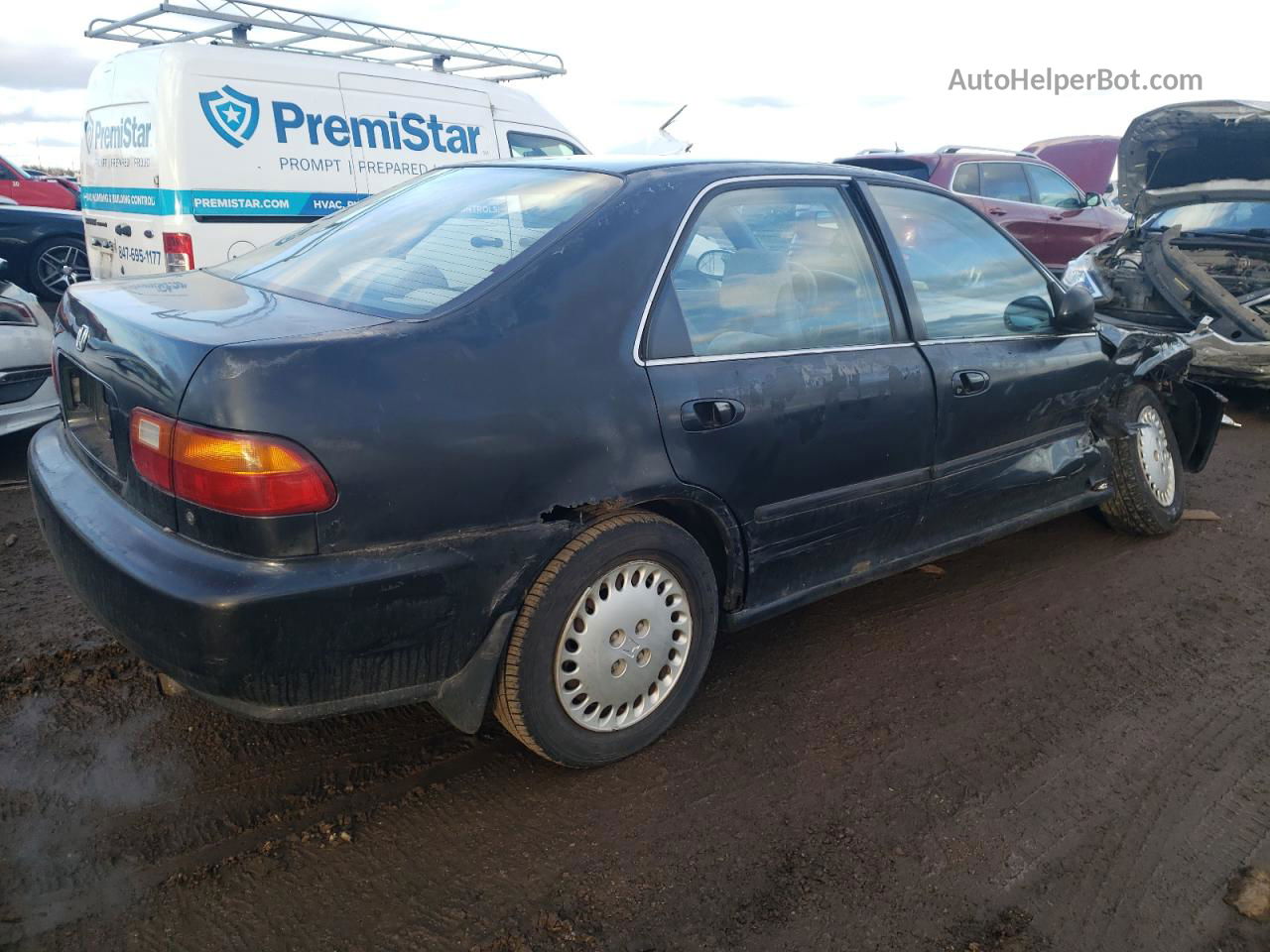 1994 Honda Civic Ex Black vin: JHMEH9696RS000643