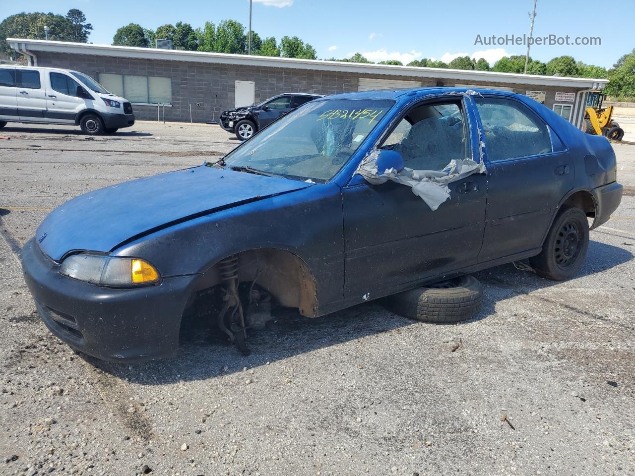 1993 Honda Civic Ex Black vin: JHMEH9697PS013561