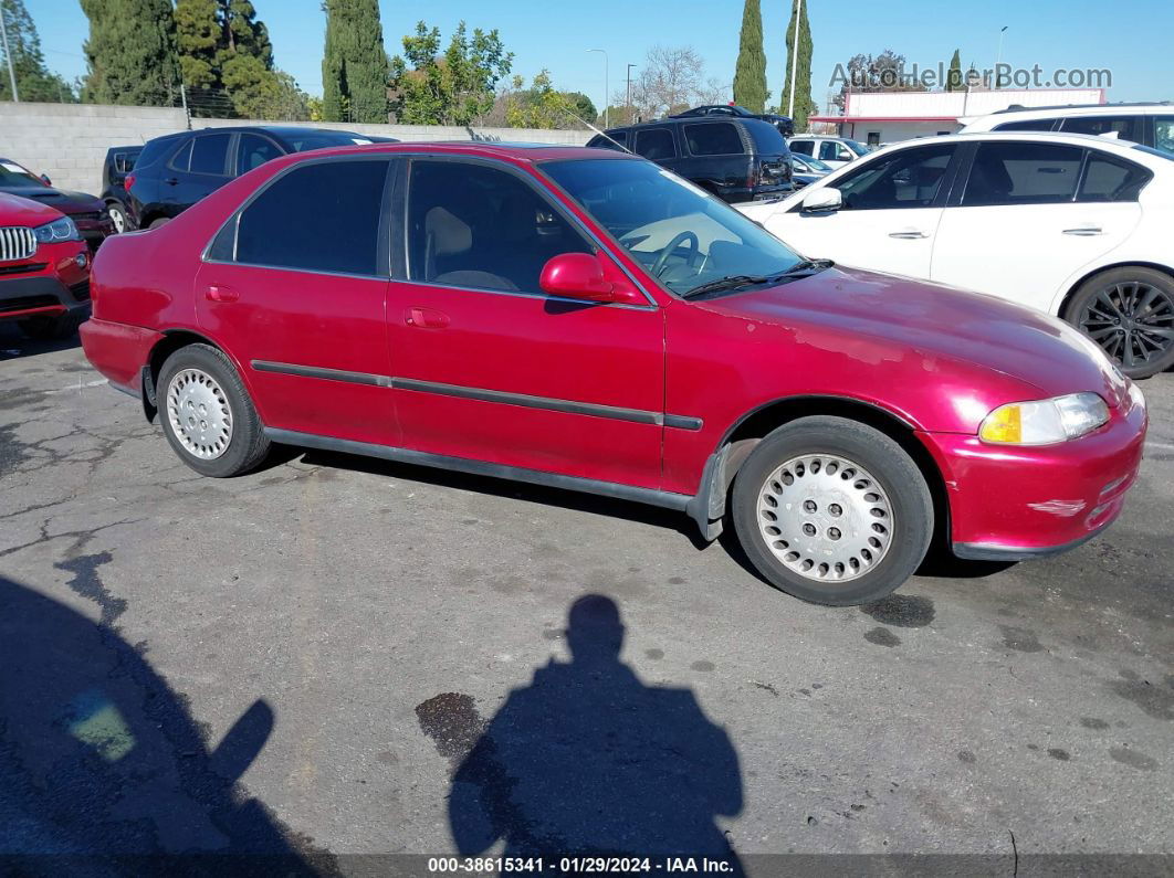 1994 Honda Civic Ex Red vin: JHMEH9698RS001616