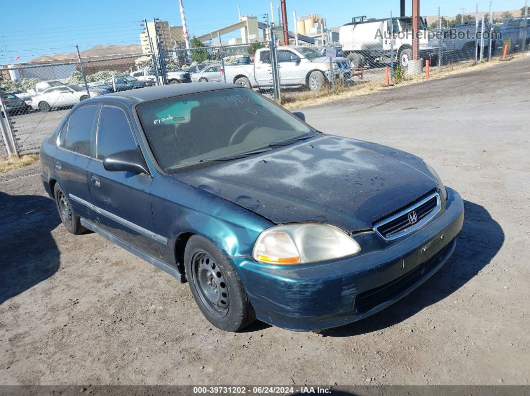 1998 Honda Civic Dx Green vin: JHMEJ6620WS006360