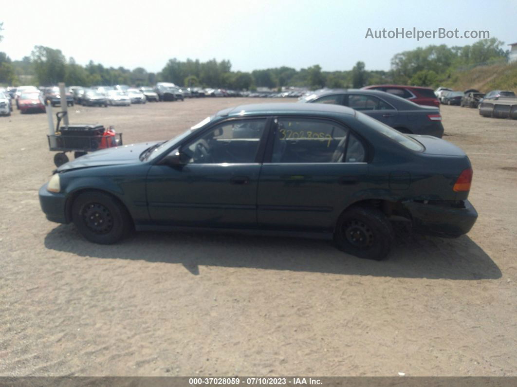 1998 Honda Civic Dx Green vin: JHMEJ6622WS016386