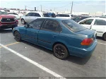 1998 Honda Civic Dx Blue vin: JHMEJ6626WS004340