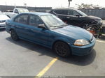 1998 Honda Civic Dx Blue vin: JHMEJ6626WS004340