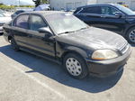 1998 Honda Civic Lx Black vin: JHMEJ6670WS008332