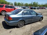 1998 Honda Civic Lx Blue vin: JHMEJ6673WS000371