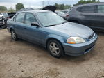 1998 Honda Civic Lx Синий vin: JHMEJ6673WS005909