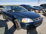 1998 Honda Civic Lx Зеленый vin: JHMEJ6677WS004942