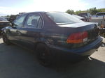 1998 Honda Civic Lx Зеленый vin: JHMEJ6677WS004942