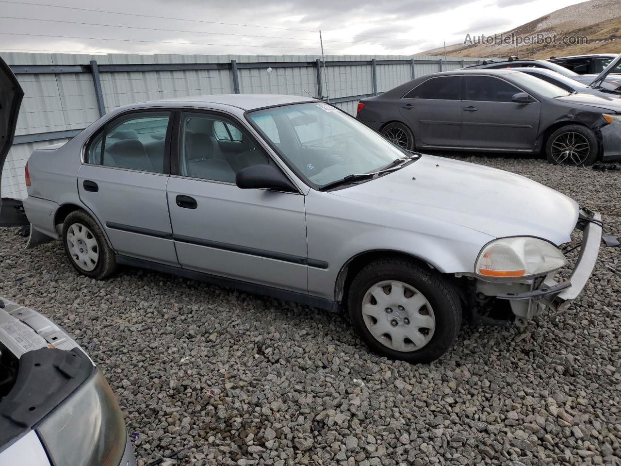 1998 Honda Civic Lx Серебряный vin: JHMEJ6679WS012427