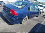 2004 Honda Civic Lx Blue vin: JHMES16534S001077