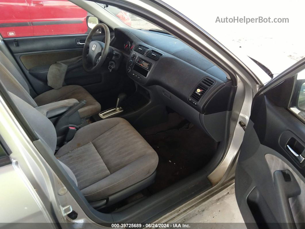 2005 Honda Civic Lx Серебряный vin: JHMES16555S005150