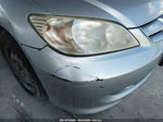 2005 Honda Civic Lx Серебряный vin: JHMES16555S005150