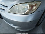 2005 Honda Civic Lx Серебряный vin: JHMES16555S005150