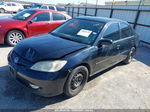 2005 Honda Civic Lx Черный vin: JHMES16555S008095