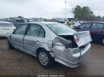 2005 Honda Civic Lx Silver vin: JHMES16585S002517