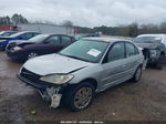 2005 Honda Civic Lx Silver vin: JHMES16585S002517