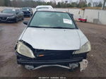 2005 Honda Civic Lx Silver vin: JHMES16585S002517