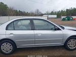 2005 Honda Civic Lx Silver vin: JHMES16585S002517