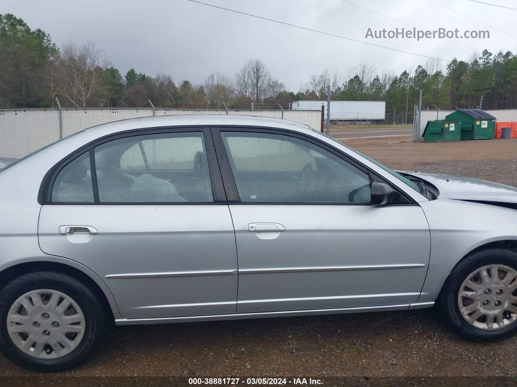 2005 Honda Civic Lx Silver vin: JHMES16585S002517