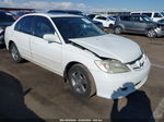 2004 Honda Civic Ex White vin: JHMES26714S000873