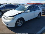 2004 Honda Civic Ex White vin: JHMES26714S000873