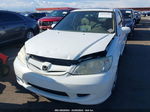 2004 Honda Civic Ex White vin: JHMES26714S000873