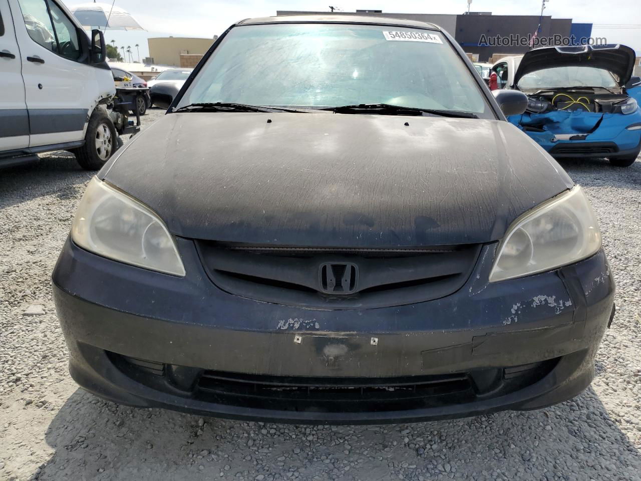 2004 Honda Civic Ex Black vin: JHMES267X4S000807