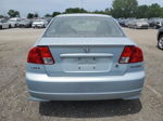 2005 Honda Civic Hybrid Blue vin: JHMES95665S017848