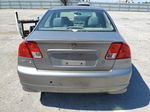 2004 Honda Civic Hybrid Gray vin: JHMES96604S004753