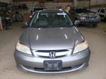 2004 Honda Civic Hybrid Gray vin: JHMES96624S014913