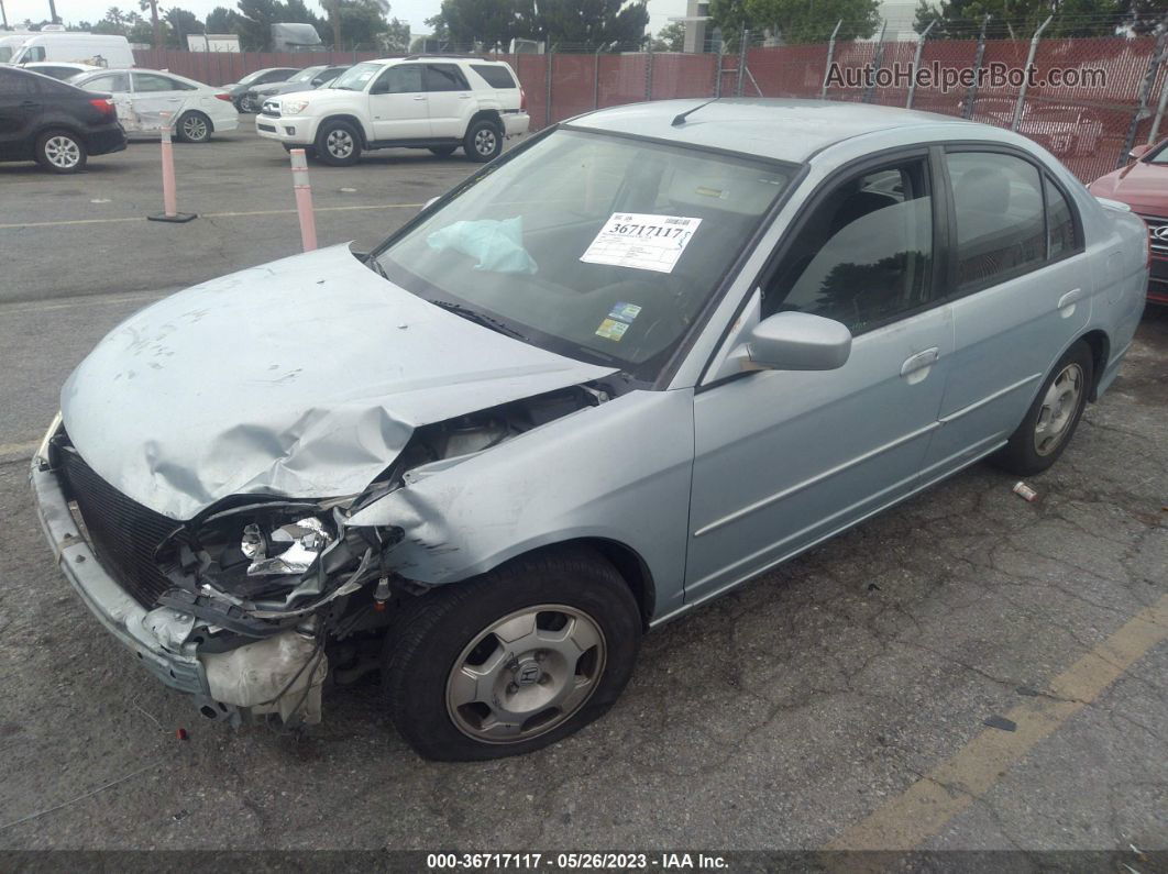 2004 Honda Civic   Blue vin: JHMES96634S010594