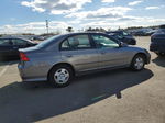 2004 Honda Civic Hybrid Gray vin: JHMES96634S021210