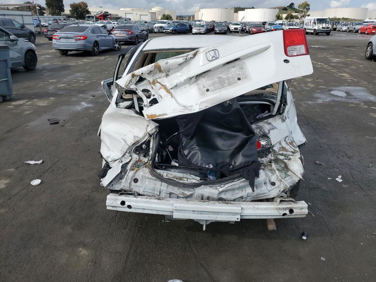 2005 Honda Civic Hybrid White vin: JHMES96635S016512