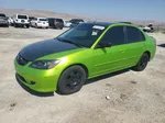 2004 Honda Civic Hybrid Green vin: JHMES96644S008742