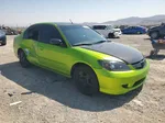 2004 Honda Civic Hybrid Green vin: JHMES96644S008742