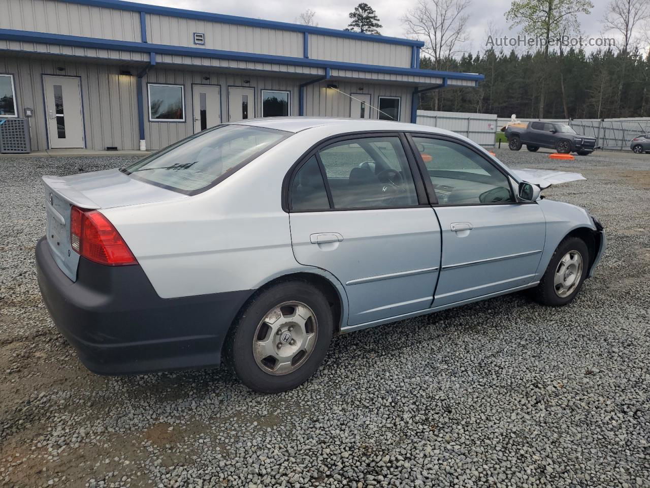 2004 Honda Civic Hybrid Silver vin: JHMES96654S004425