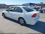 2004 Honda Civic Hybrid Белый vin: JHMES96654S015974