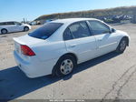 2004 Honda Civic Hybrid Белый vin: JHMES96654S015974