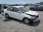 2004 Honda Civic Hybrid White vin: JHMES96664S015806