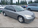 2004 Honda Civic Hybrid Gray vin: JHMES96694S000975