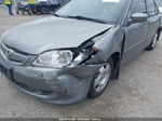 2004 Honda Civic Hybrid Gray vin: JHMES96694S000975