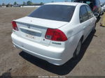 2004 Honda Civic Hybrid White vin: JHMES966X4S009054