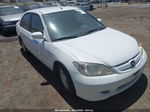 2004 Honda Civic Hybrid White vin: JHMES966X4S009054