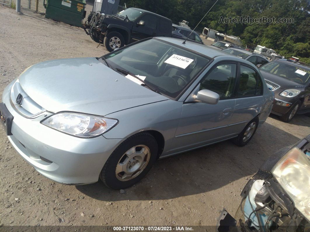 2004 Honda Civic   Silver vin: JHMES966X4S013802