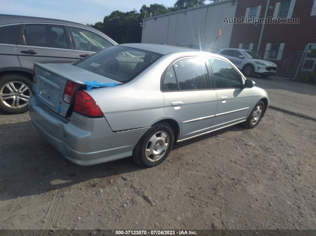 2004 Honda Civic   Silver vin: JHMES966X4S013802